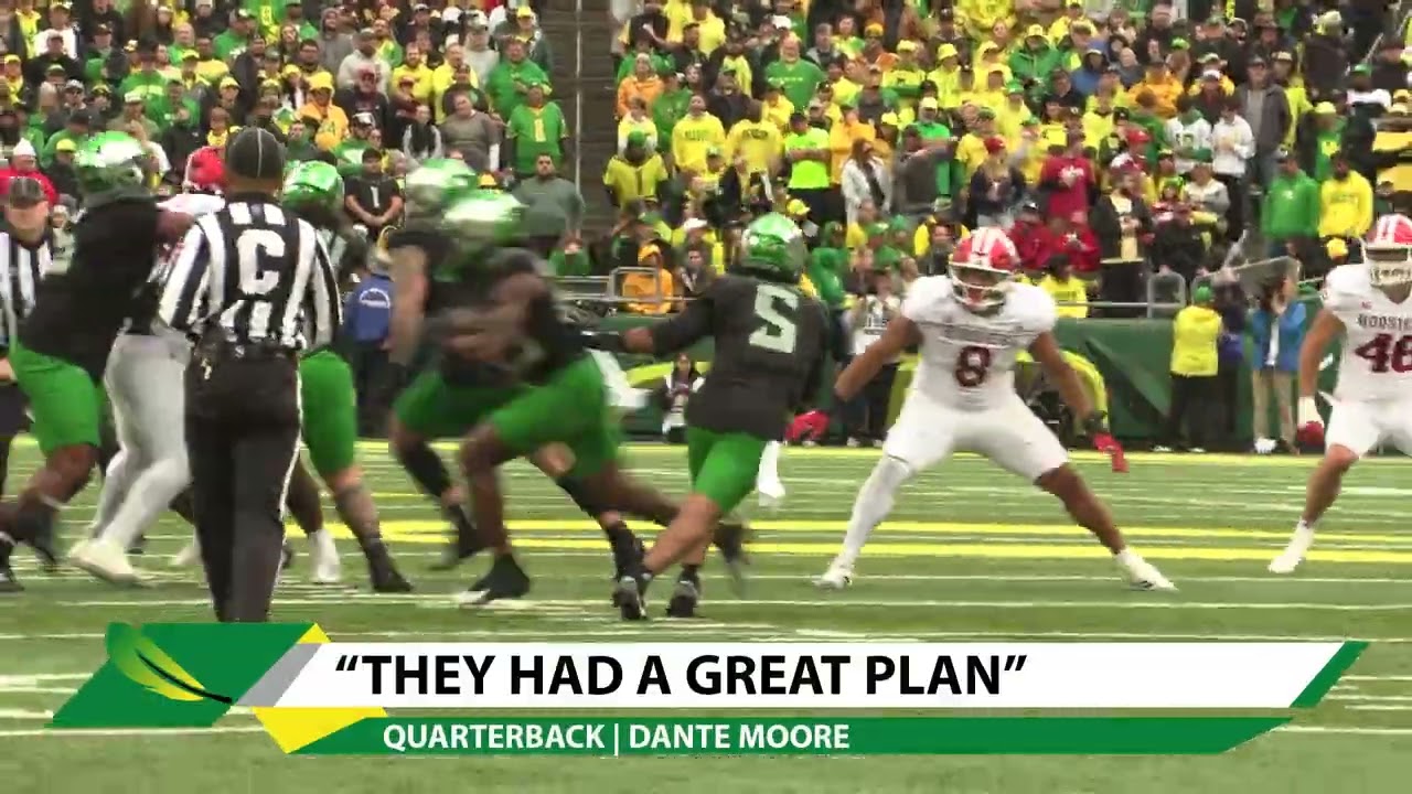 Thumbnail for Indiana's defensive performance against Oregon video package